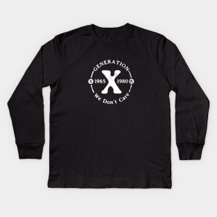 Generation X Kids Long Sleeve T-Shirt